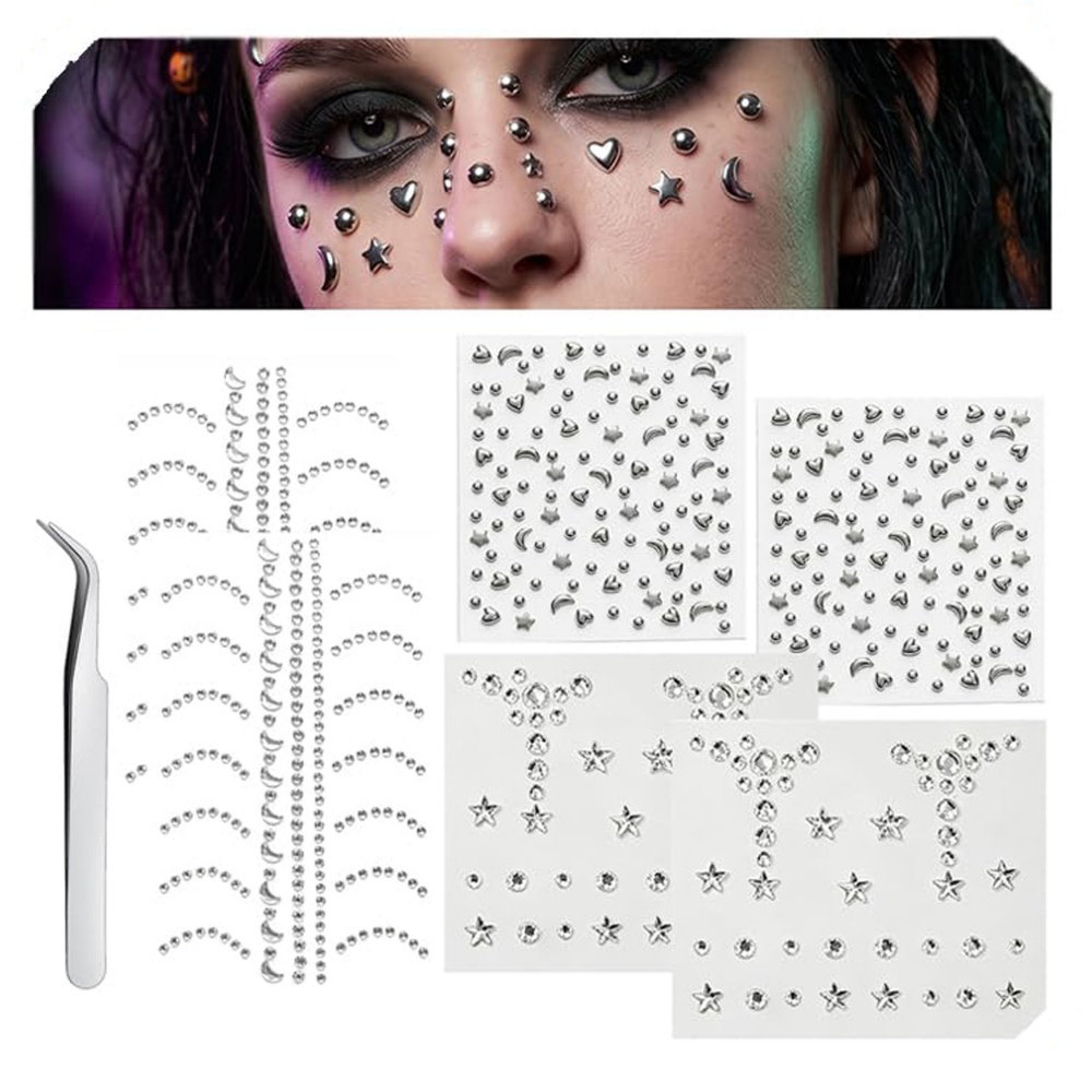 Body Jewelry And Piercing - Fałszywe piercingi kule Stick na nos