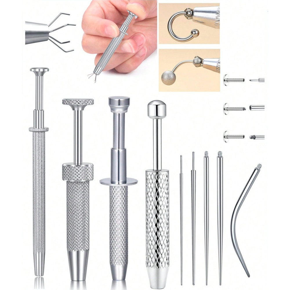 Body Jewelry Removal Tool - Zestaw narzędzi do chwytania kul do