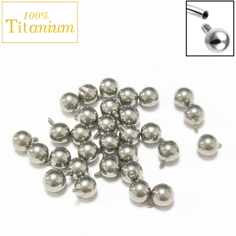 Body Jewelry Implant Grade - 10 szt. Implant klasy ASTM G23