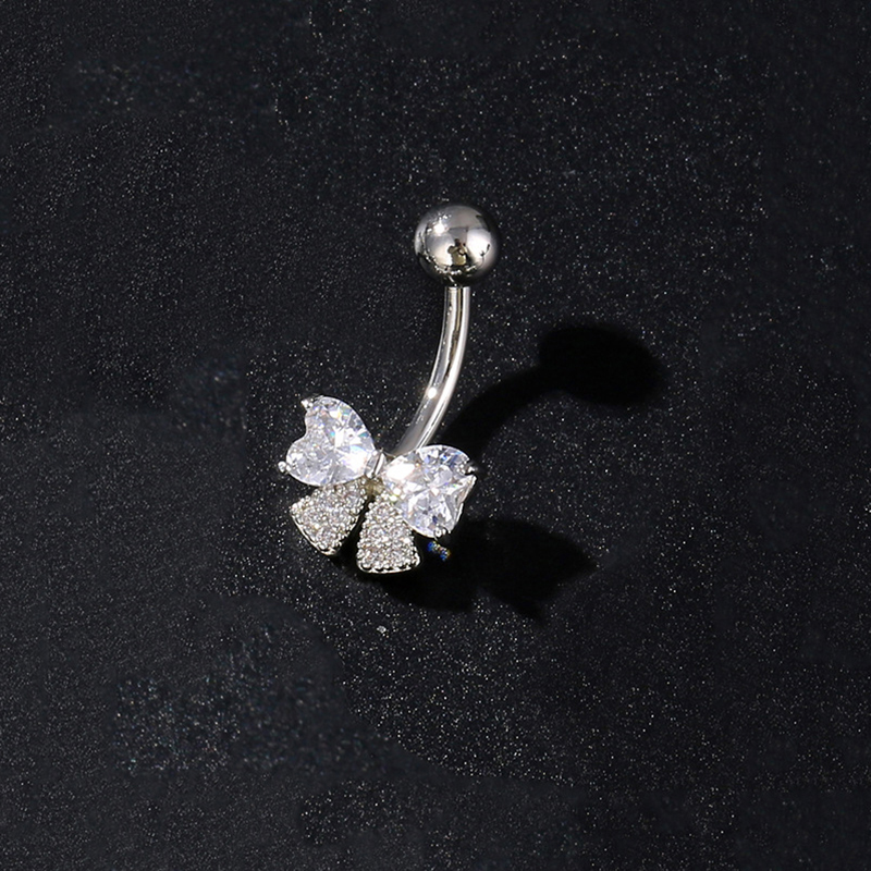 Body Jewelry And Piercing - 1 szt. Pierścień do pępka ze