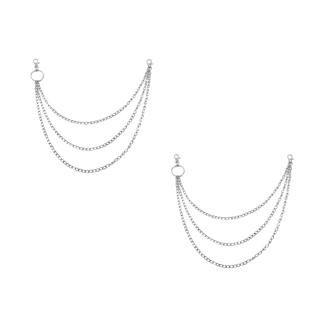 Body Jewelry Universe - 1 szt. Łańcuch do spodni, metalowy,