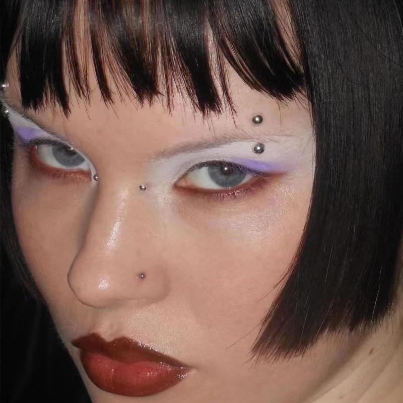 Body Jewelry And Piercing - 321 szt. Naklejki na sztuczne kolczyki