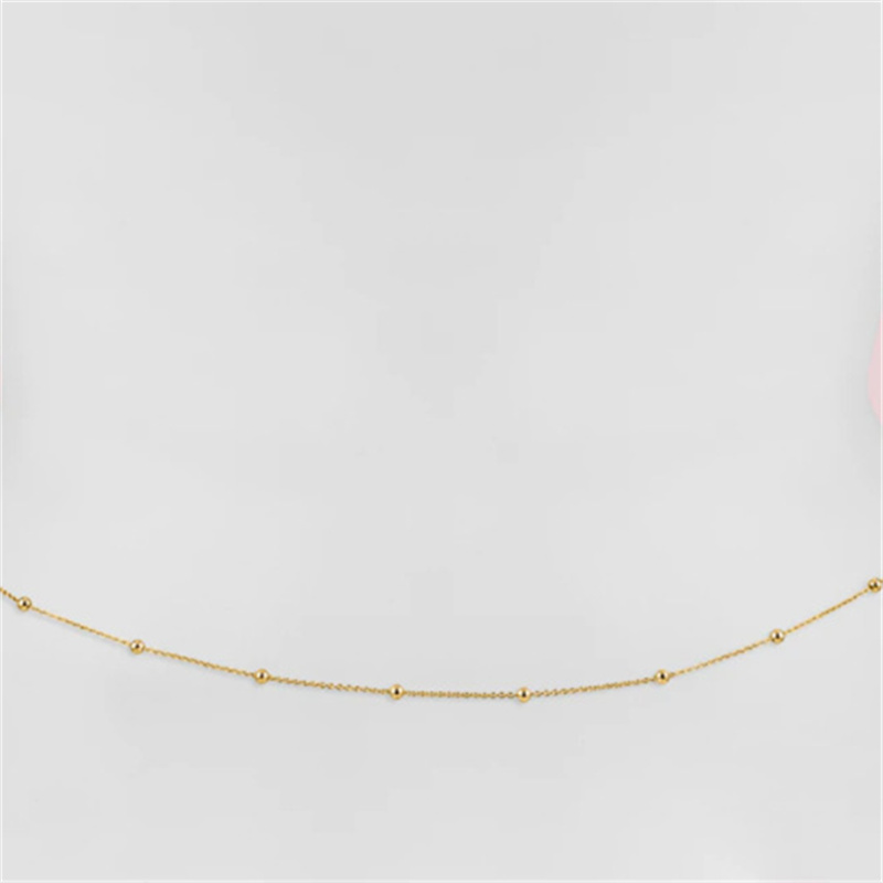 Dziewczęta Proste łańcuszki na – Body Jewelry Gold recenzja i cena