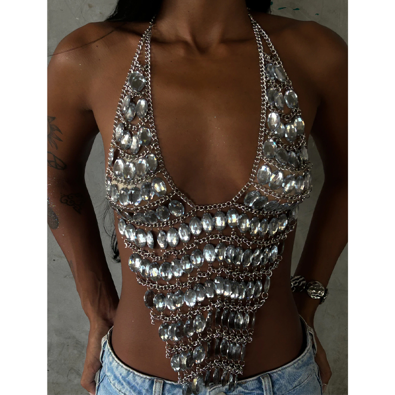 Ręcznie Robiony Top Biustonosz – Body Jewelry Gold recenzja i cena