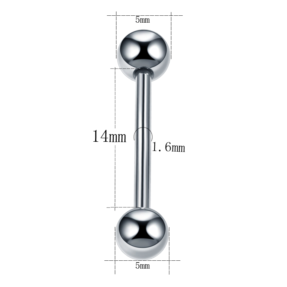 1PC G23 tytanowe proste sztang – Tongue Barbell Straight recenzja i cena