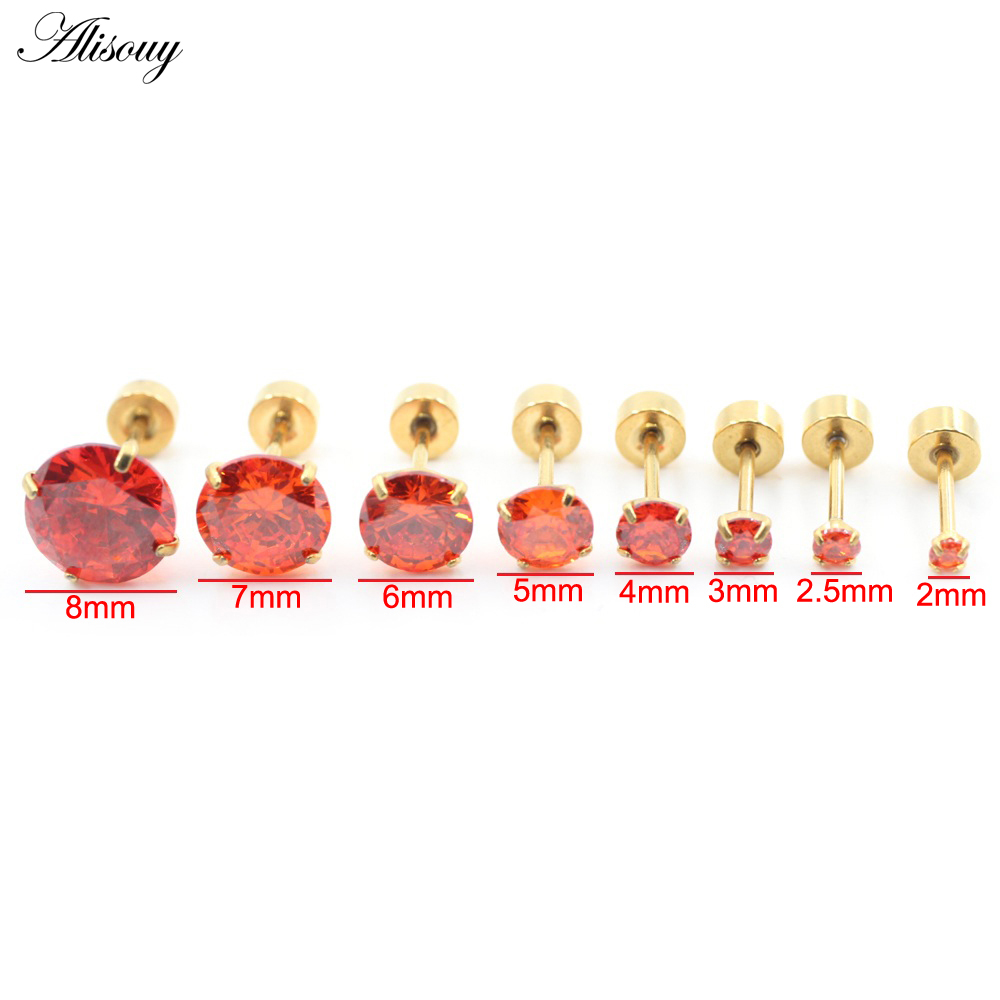 2 SZT. Kolczyki ze stali nierd – Body Jewelry Gold recenzja i cena