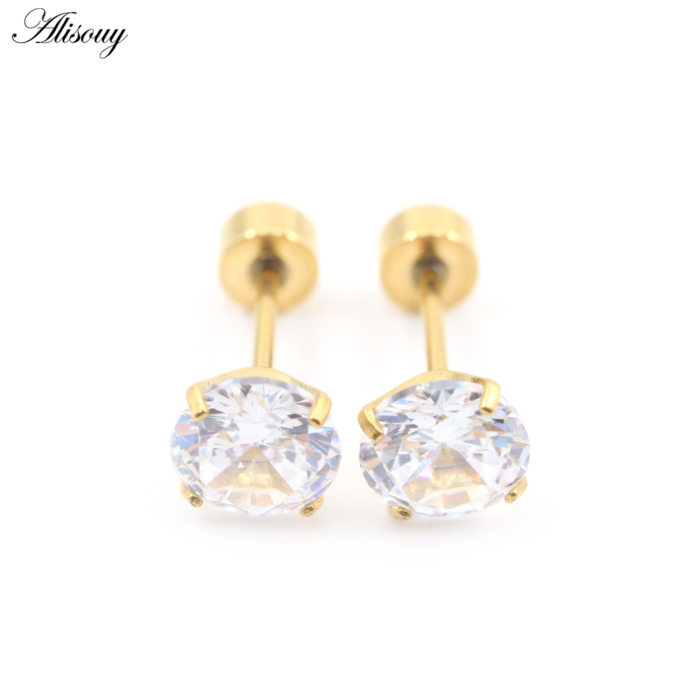 2 SZT. Kolczyki ze stali nierd – Body Jewelry Gold recenzja i cena
