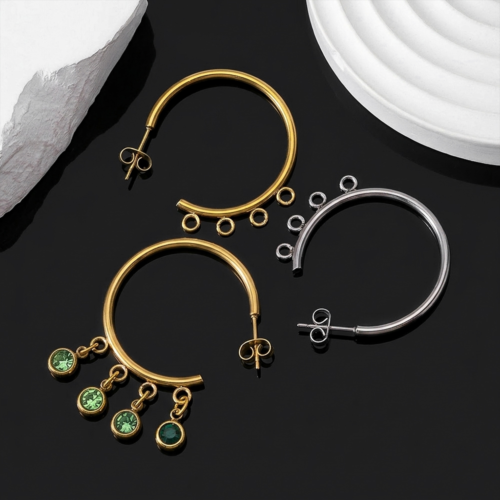 10 szt. Stal Nierdzewna Pozłac – Body Jewelry Diy recenzja i cena