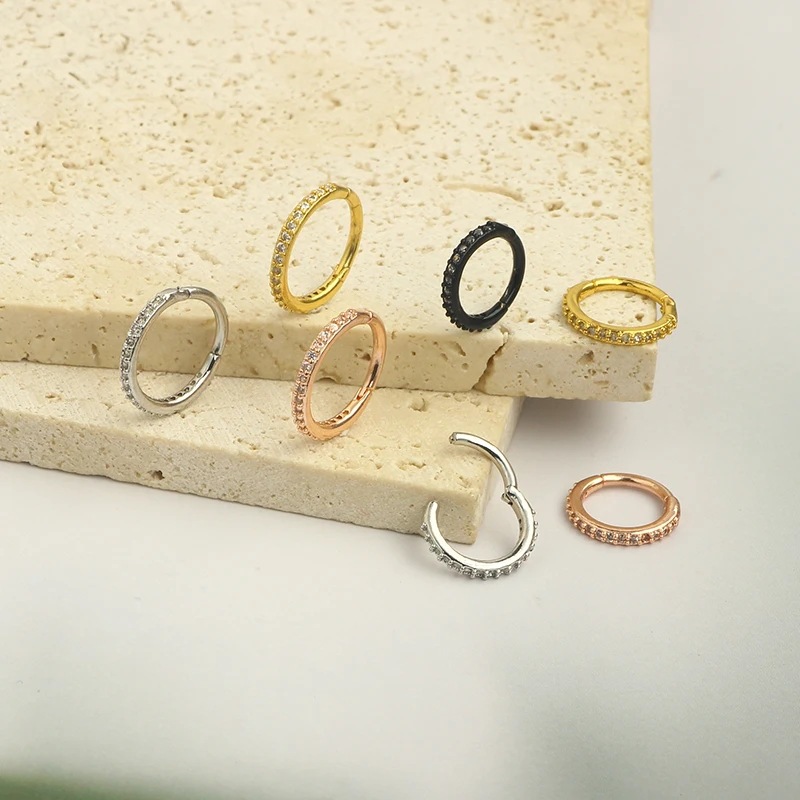 Kolczyk do nosa 16G z przezroc – Body Jewelry Ear recenzja i cena