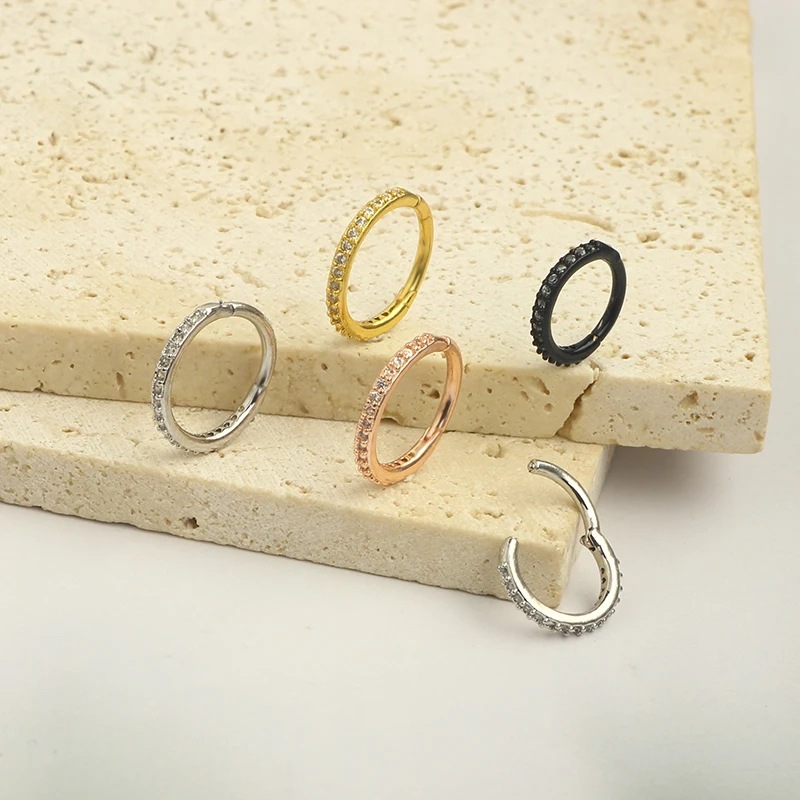 Kolczyk do nosa 16G z przezroc – Body Jewelry Ear recenzja i cena
