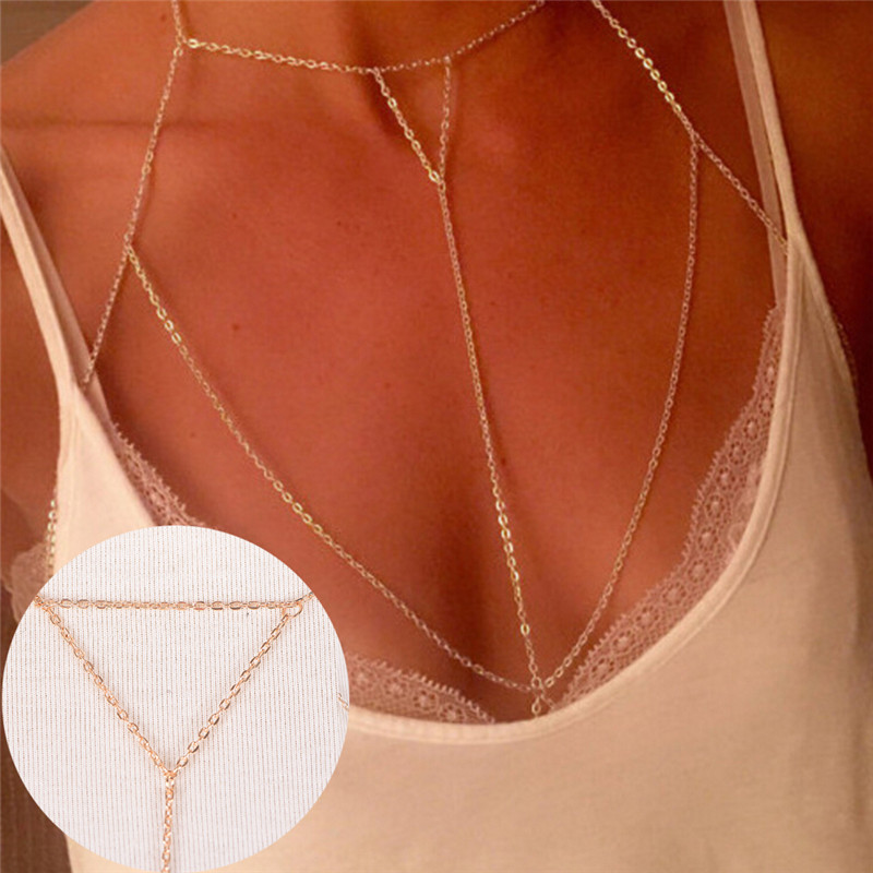 Złote srebrne modne ogniwo sta – Body Jewelry Gold recenzja i cena