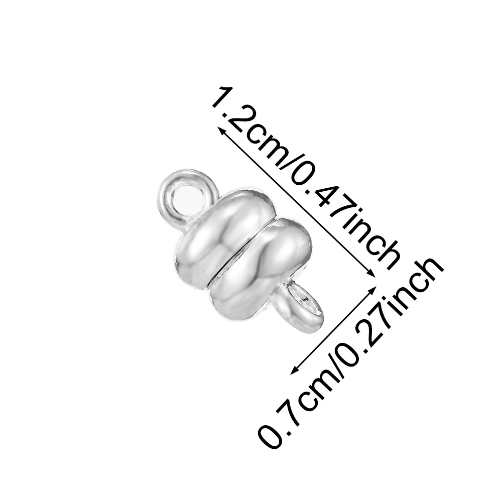 5 szt. 7×12mm Magnetyczne zapi – Body Jewelry Diy recenzja i cena