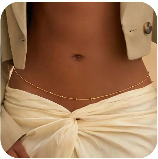 Regulowana biżuteria do bikini – Body Jewelry Gold recenzja i cena