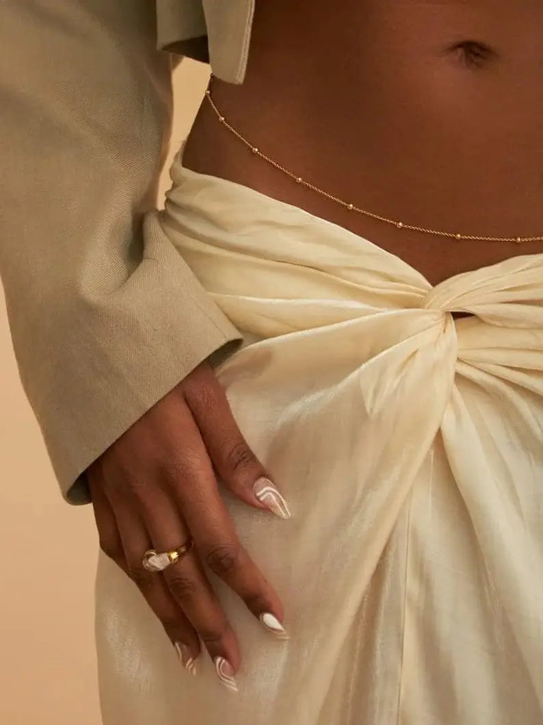 Regulowana biżuteria do bikini – Body Jewelry Gold recenzja i cena
