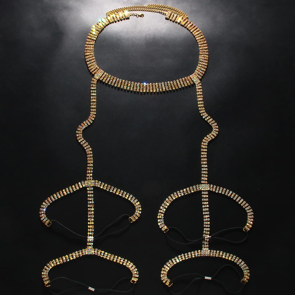 Stonefans Rhinestone udo podwi – Body Jewelry Thigh Chain recenzja i cena