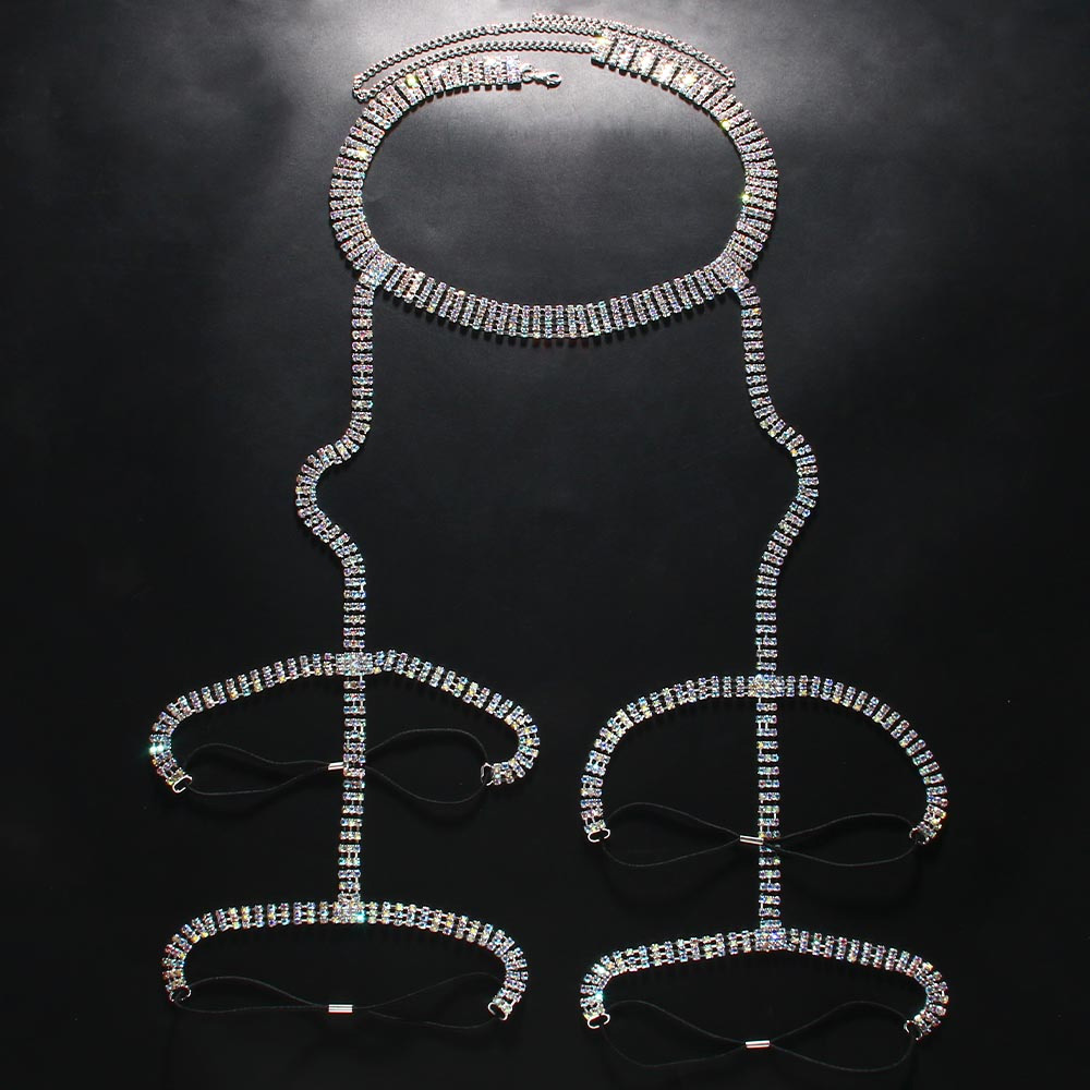Stonefans Rhinestone udo podwi – Body Jewelry Thigh Chain recenzja i cena