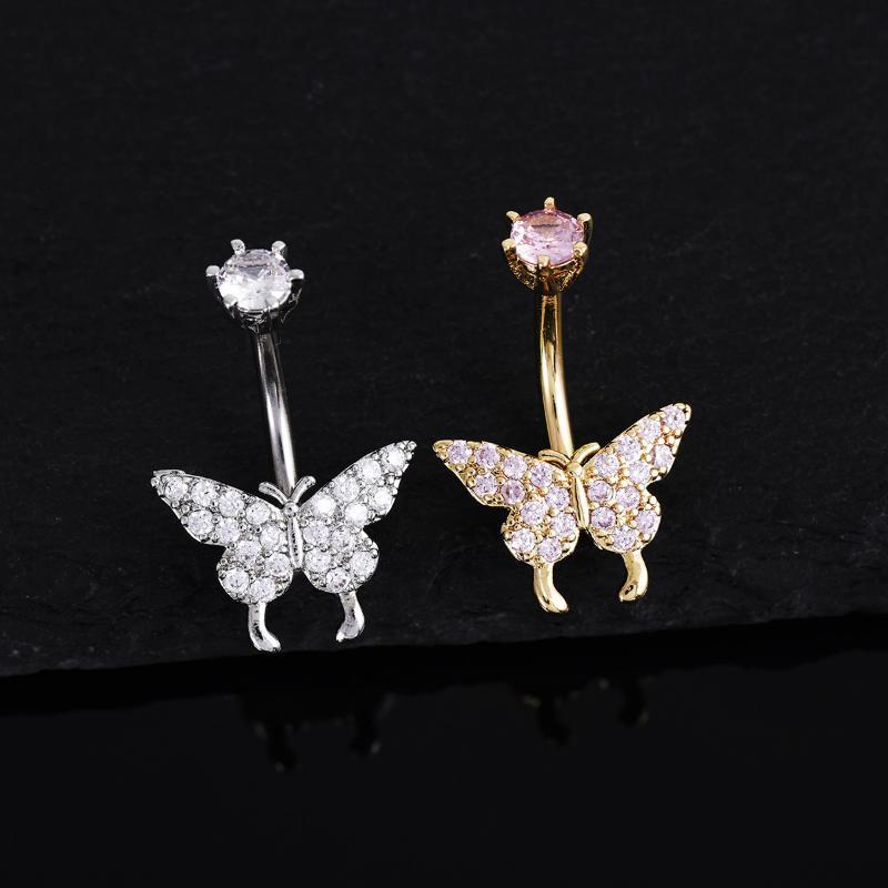 Kolczyki do pępka z cyrkoniami – Body Jewelry Universe recenzja i cena
