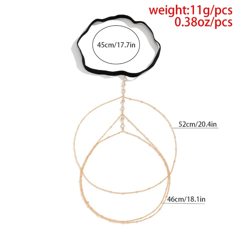 Damski letni seksowny łańcusze – Body Jewelry Thigh Chain recenzja i cena