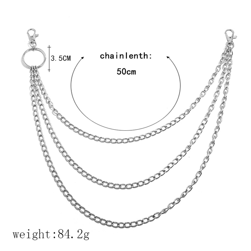1 szt. Łańcuch do spodni, meta – Body Jewelry Universe recenzja i cena