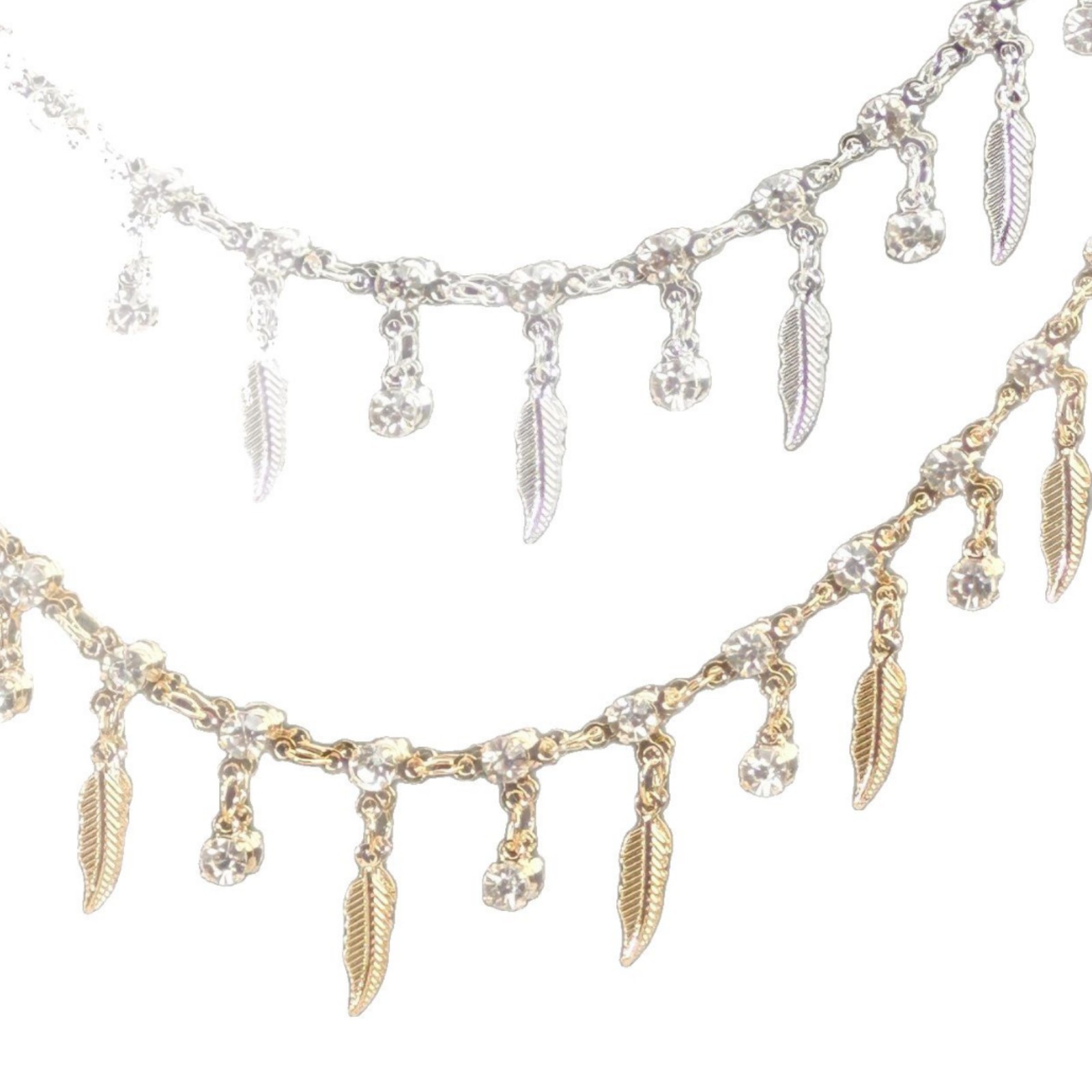 Łańcuszek z diamentami w kszta – Body Jewelry Gold recenzja i cena