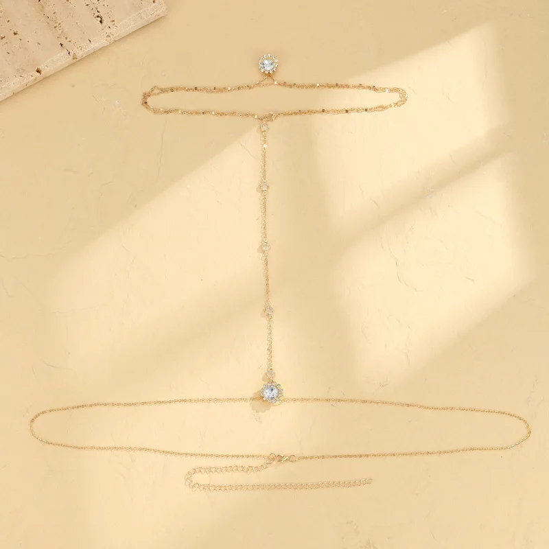 Minimalistyczny, delikatny łań – Body Jewelry For Backless Dress recenzja i cena