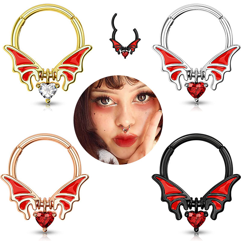 Halloween Ciemne kolczyki do n – Body Jewelry Universe recenzja i cena