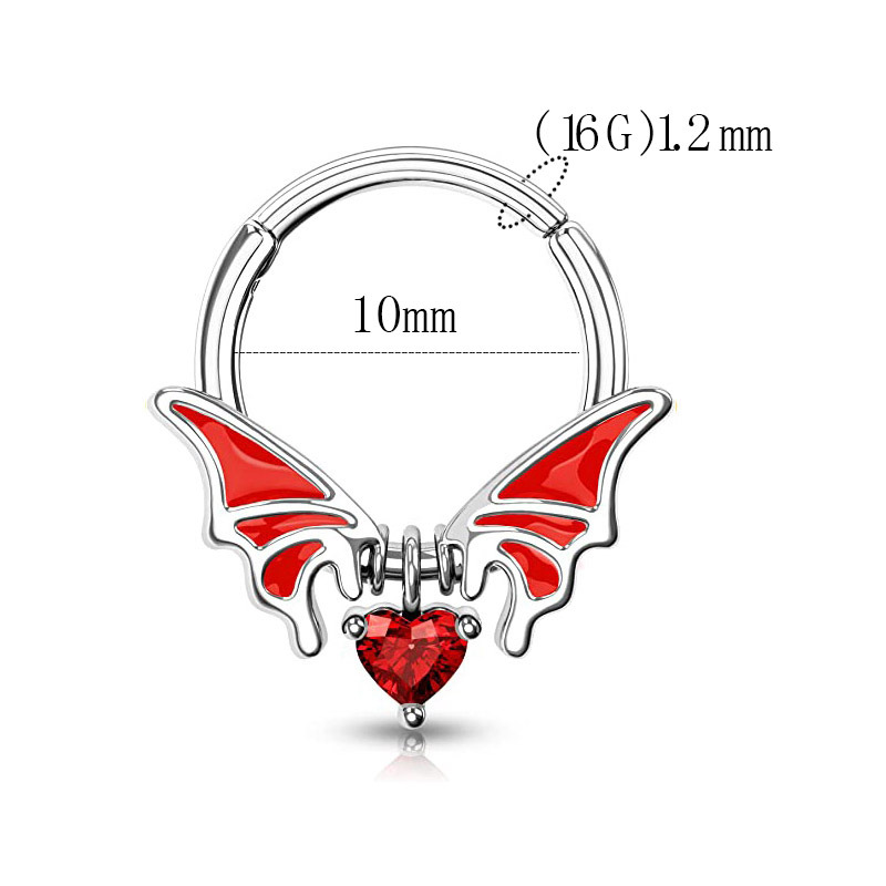 Halloween Ciemne kolczyki do n – Body Jewelry Universe recenzja i cena