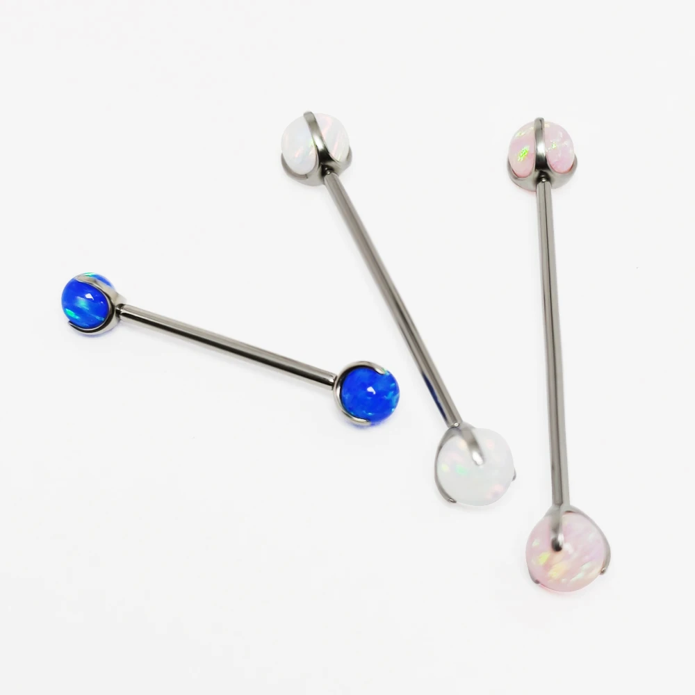 Kulki do piercingu tytanowe G2 – Tongue Barbell Straight recenzja i cena
