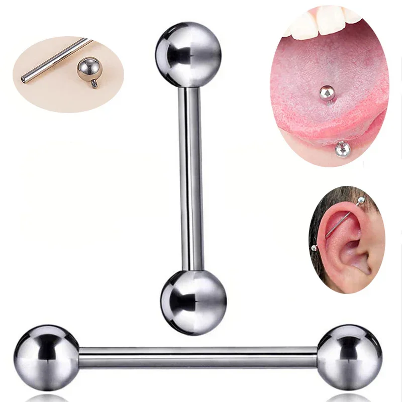 ASTM F136 Titanium Piercing Ba – Tongue Barbell Straight recenzja i cena