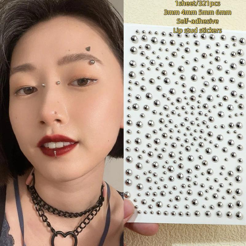 321 szt. Naklejki na sztuczne  – Body Jewelry And Piercing recenzja i cena