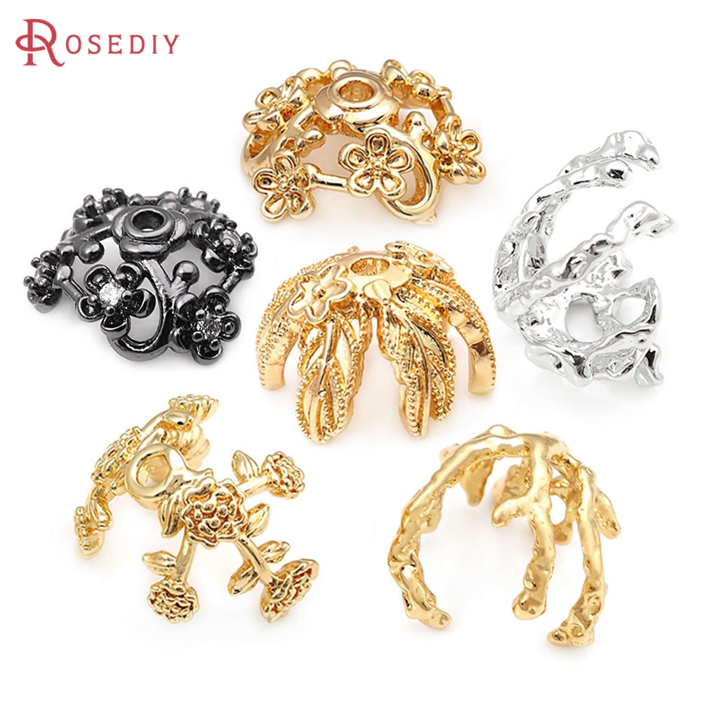 10 sztuk 18K złoty kolor mosią – Body Jewelry Diy recenzja i cena