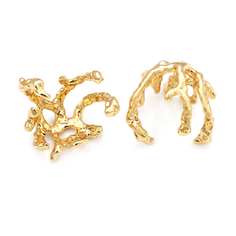 10 sztuk 18K złoty kolor mosią – Body Jewelry Diy recenzja i cena
