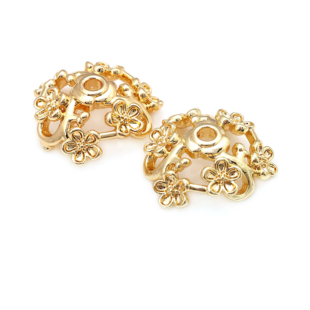10 sztuk 18K złoty kolor mosią – Body Jewelry Diy recenzja i cena