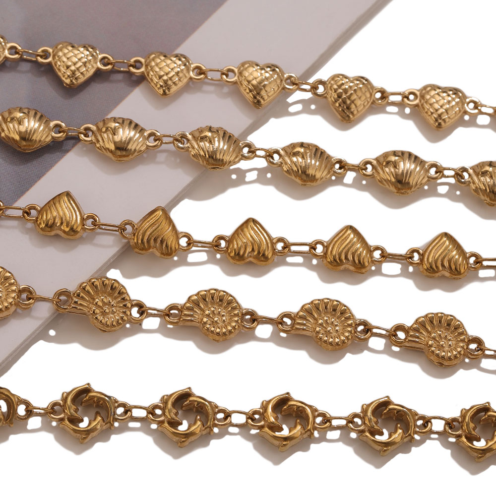 1M Złote Łańcuszki ze Stali Ni – Body Jewelry Gold recenzja i cena