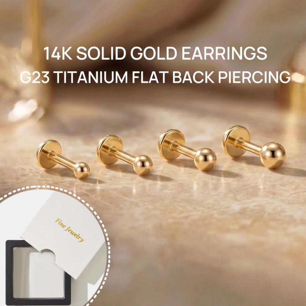 Kolczyki DIeSchein 14K z liteg – Body Jewelry Ear recenzja i cena