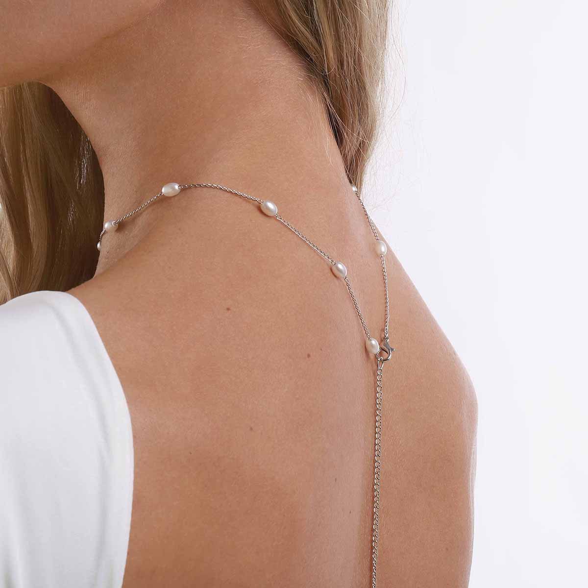 Elegancki naszyjnik na plecy z – Body Jewelry For Backless Dress recenzja i cena