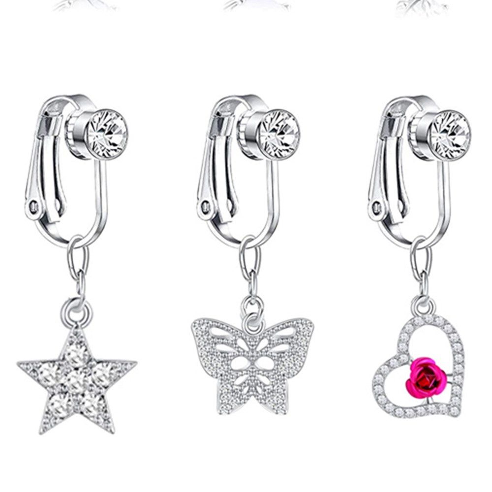 Modne damskie klipsy na pępek  – Body Jewelry And Piercing recenzja i cena