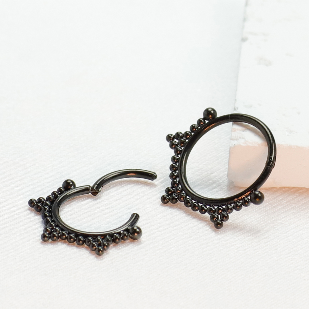 F136 Titanium Piercing Black N – Body Jewelry Implant Grade recenzja i cena