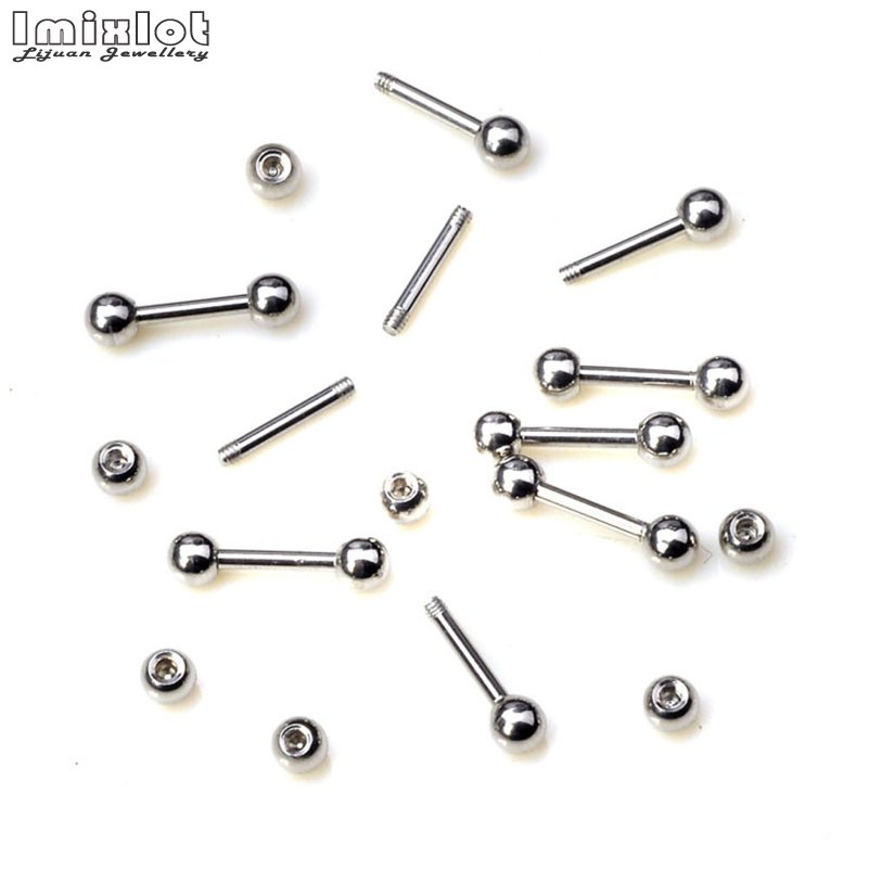 20 sztuk/partia pierścionki na – Tongue Barbell Straight recenzja i cena