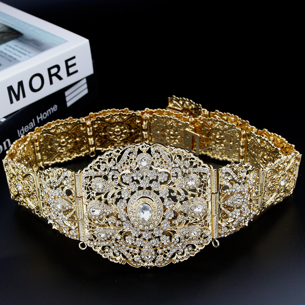 Sunspicems Szeroki maroko pas  – Body Jewelry Gold recenzja i cena