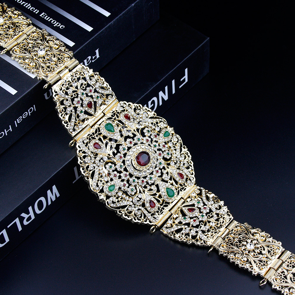 Sunspicems Szeroki maroko pas  – Body Jewelry Gold recenzja i cena