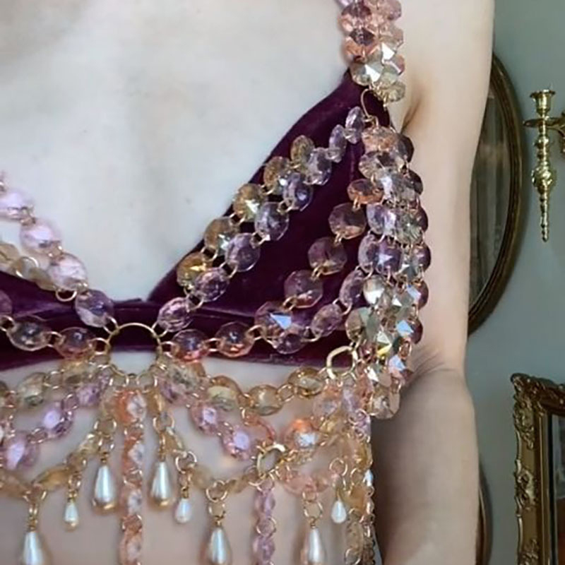 Nowość 2026 Festiwal Y2K Damsk – Body Jewelry Gold recenzja i cena