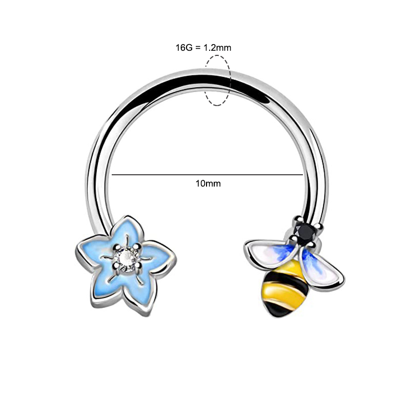 Kolczyk do przegrody nosowej 1 – Body Jewelry Ear recenzja i cena