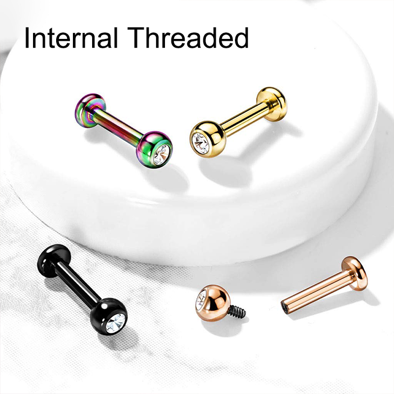 Kolczyk do piercingu ze stali  – Body Jewelry Ear recenzja i cena
