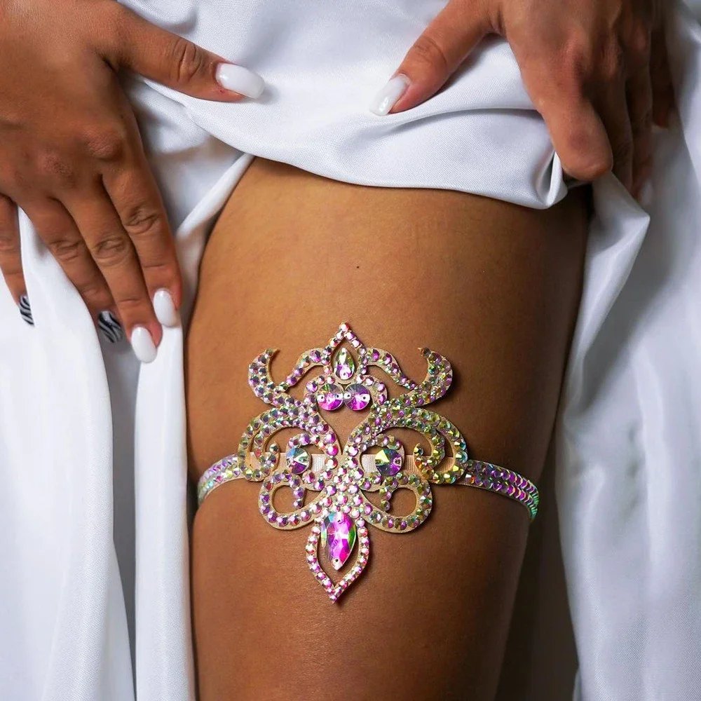 Elegancki Boho Hollow Łańcuch  – Body Jewelry Thigh Chain recenzja i cena