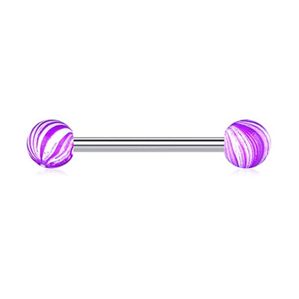 1 sztuk/4 sztuk pierścienie na – Tongue Barbell Straight recenzja i cena
