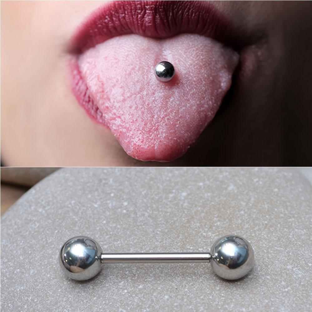 1 sztuk ze stali nierdzewnej p – Tongue Barbell Straight recenzja i cena
