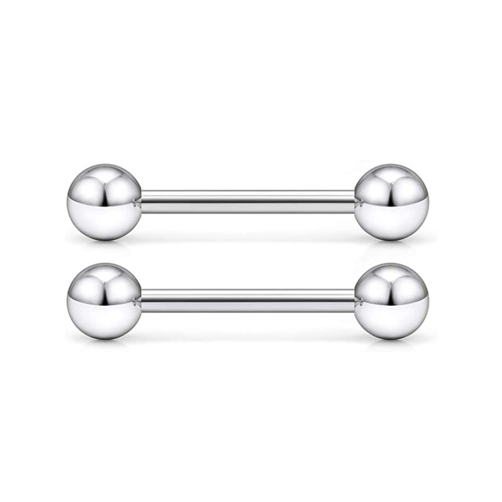 14G pierścienie języka stal ch – Tongue Barbell Straight recenzja i cena