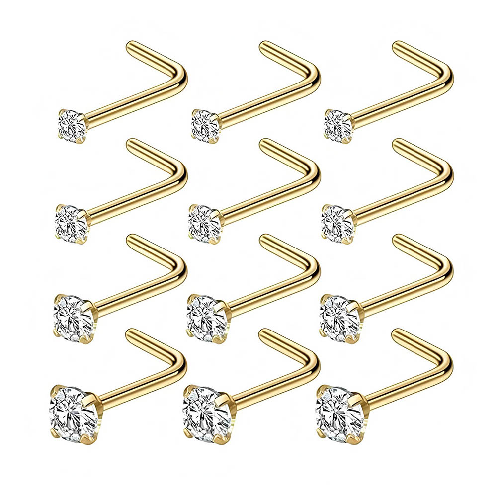 12-częściowy pełny zestaw hipo – Body Jewelry And Piercing recenzja i cena