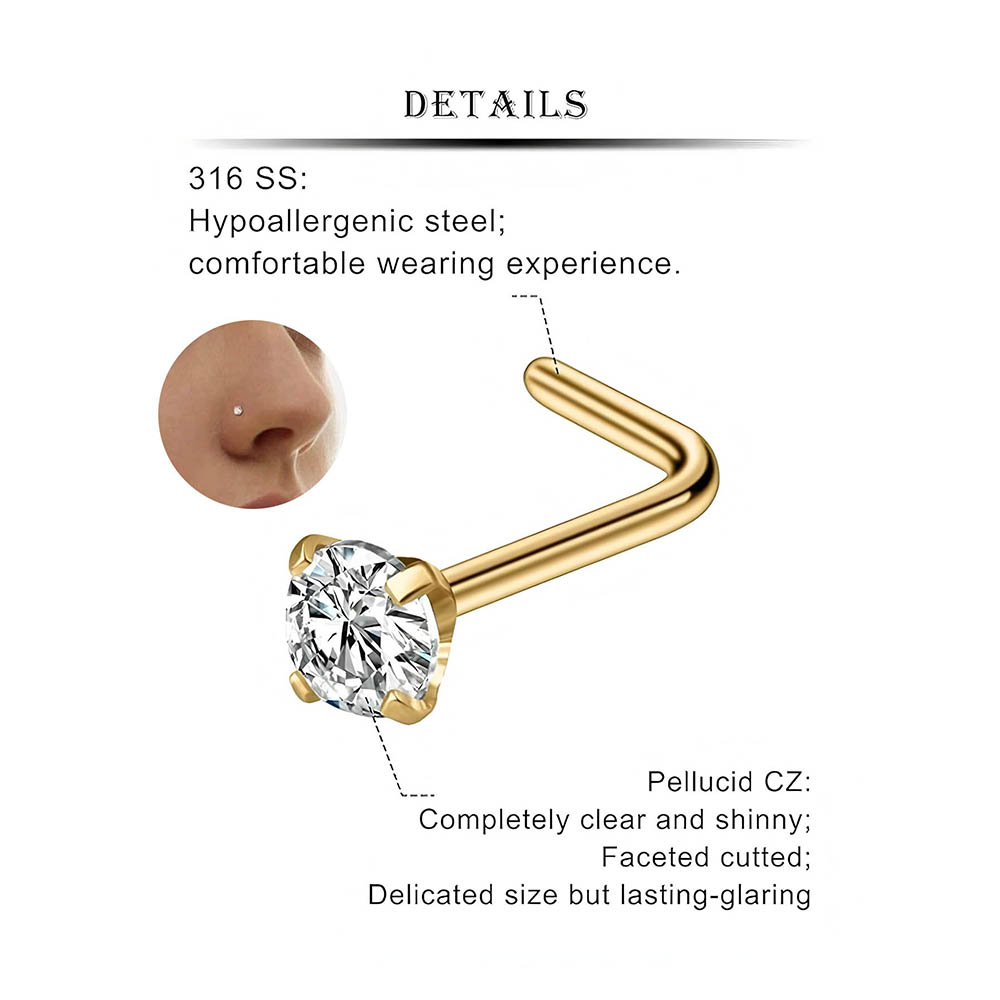 12-częściowy pełny zestaw hipo – Body Jewelry And Piercing recenzja i cena